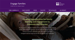 Desktop Screenshot of engagefamilies.org