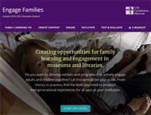 Tablet Screenshot of engagefamilies.org